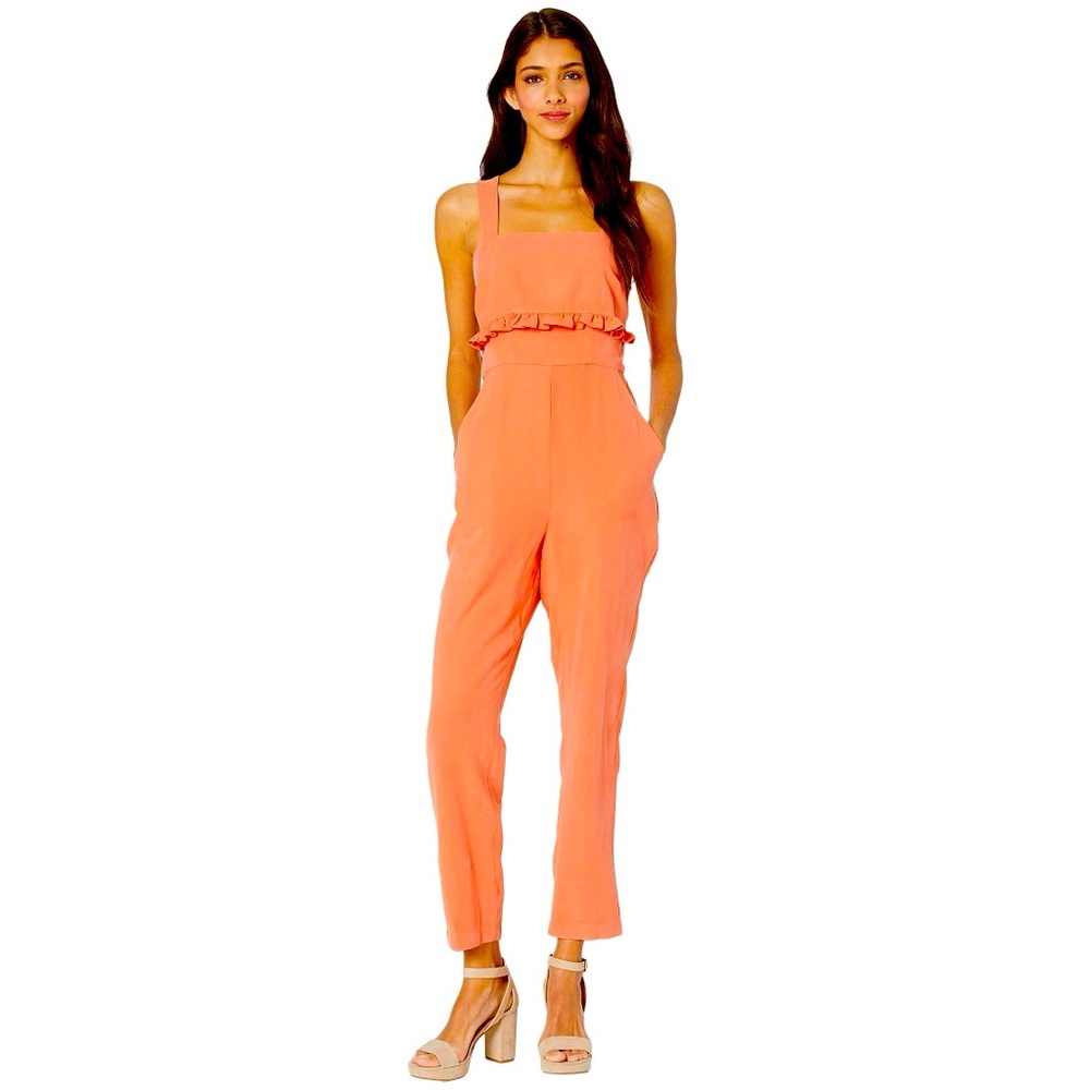 Bcbgeneration Orange jumpsuit